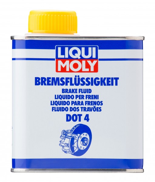 LIQUI MOLY Bremsflüssigkeit DOT 4, 1 L, Bremsflüssigkeit