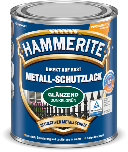 Hammerite Metallschutzlack (dunkelgrün)